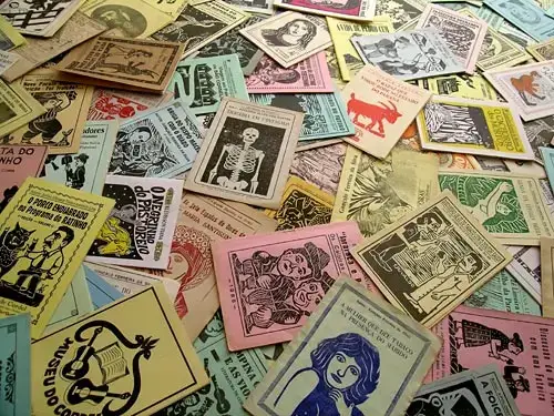 Literatura de Cordel é inspiração para o Mamulengo.